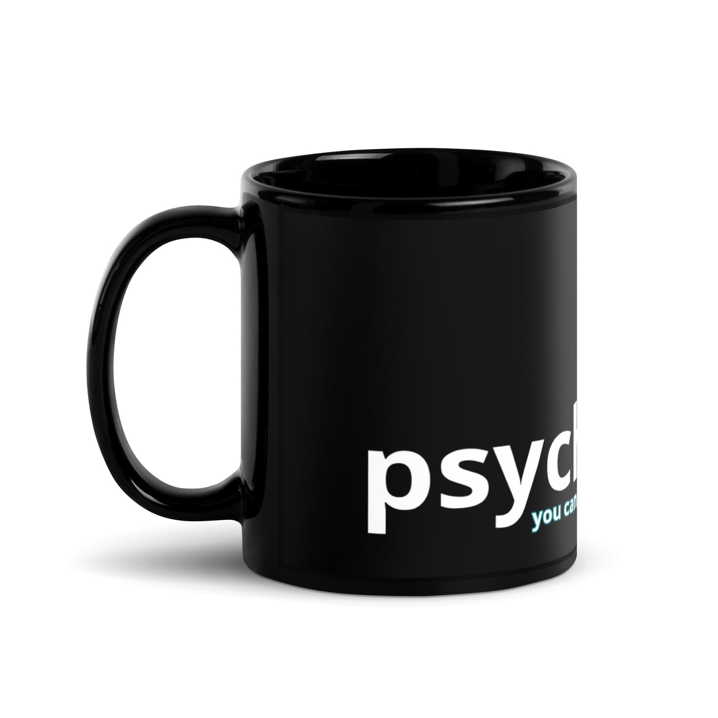 Black Glossy Mug