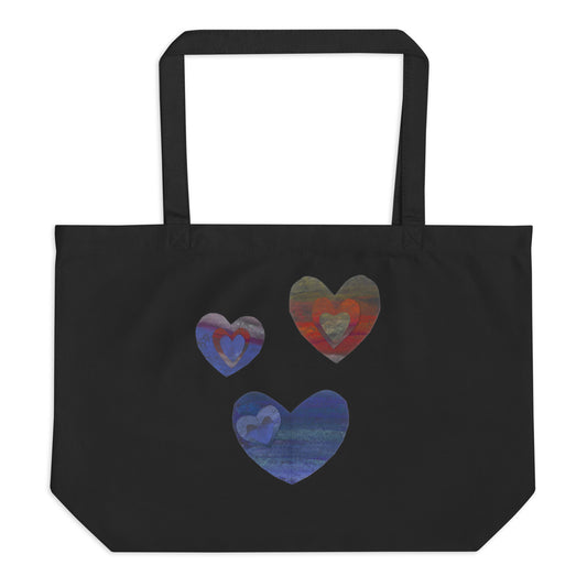 Large organic tote bag